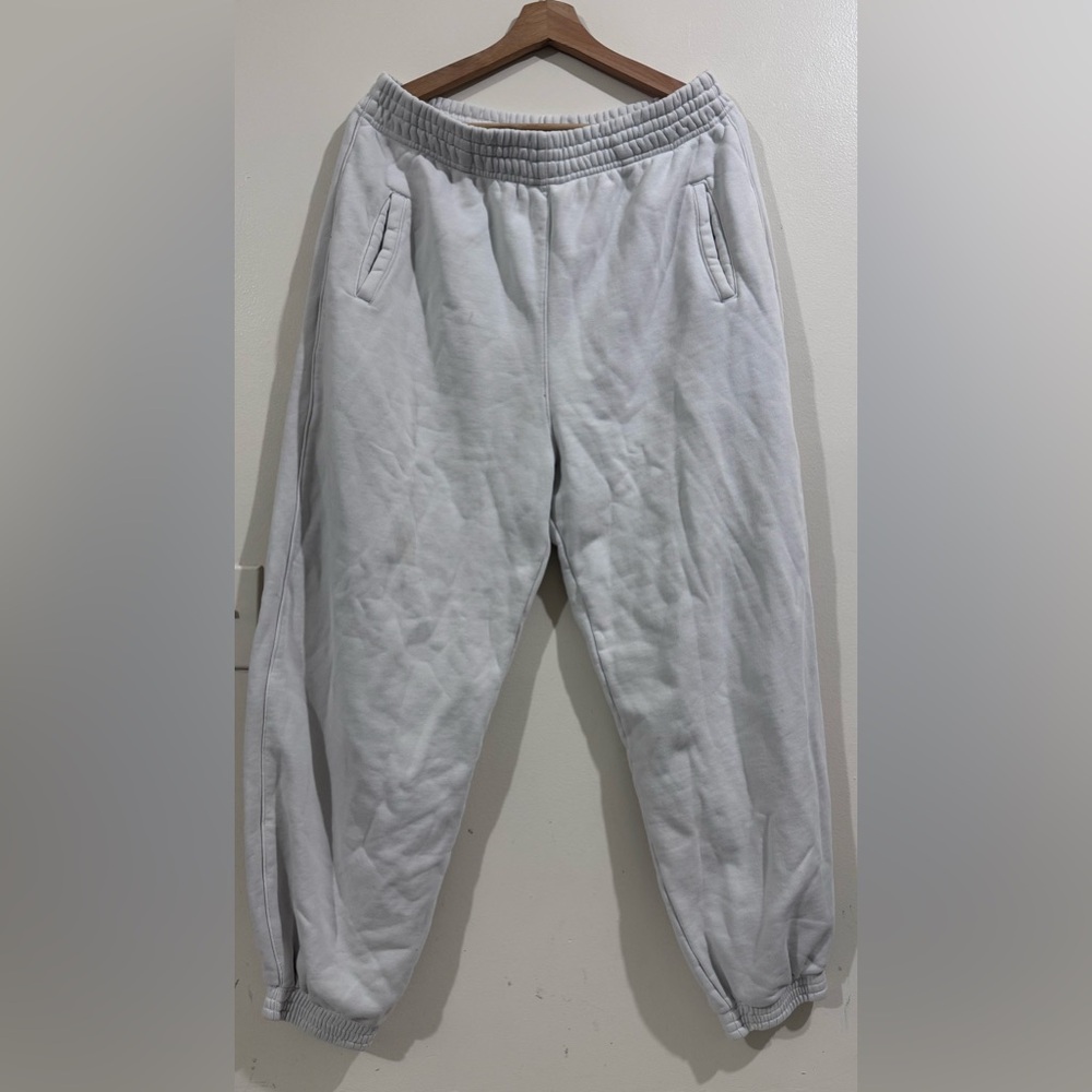 Agolde Soft Gray Women's Jogger Pants
